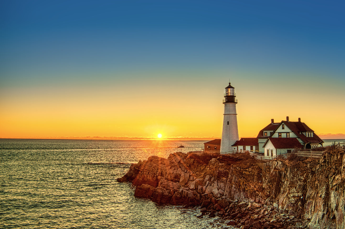 Morning Light at Portland Head Lighthouse