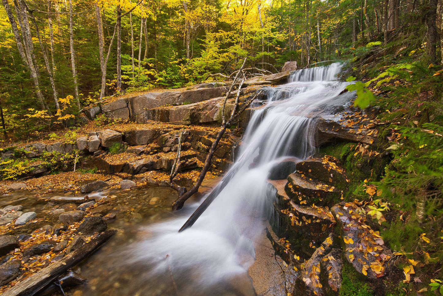 Stairs Falls – Autumn Elegance