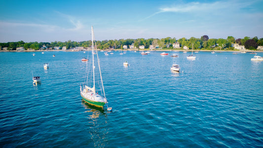 Stamford Harbor – Summer Stillness