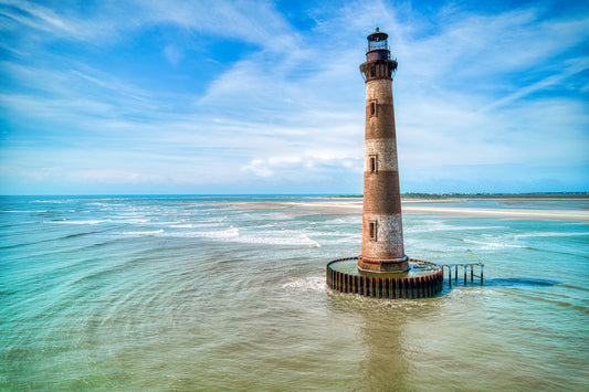Morris Island Lighthouse 1 -Serenity by the Shore